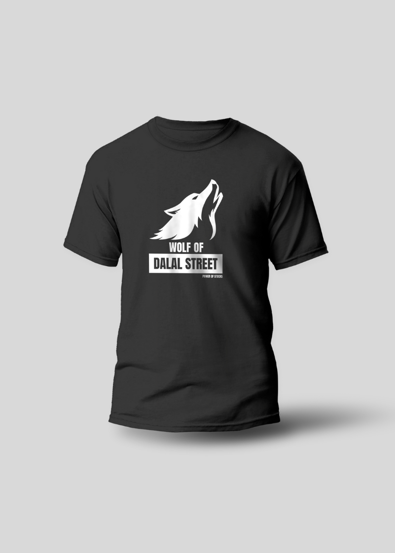 Wolf of Dalal Street - Unisex Tshirt – powerofstocksmerch